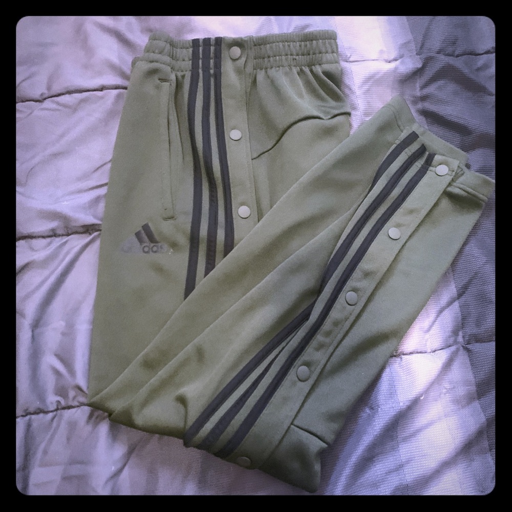 Adidas snap pants